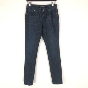 Solo Works Dark Wash Blue Denim Skinny Jeans Sz 4